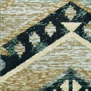 HomeRoots 8' Seafoam Lodge Area Rug - Durable, Stylish, and Easy-Care Accent for Indoor and Outdoor Spaces 8' x 10' 374423