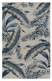 Homeroots 8' X 11' Blue And Gray Wool Hand Tufted Area Rug  Wool 374717