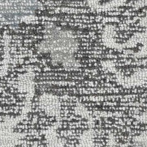 HomeRoots 9' Hand-Tufted Wool Area Rug - Elegant Floral Design in Ivory, Gray, and Green for Timeless Decor 9' X 13' 374728