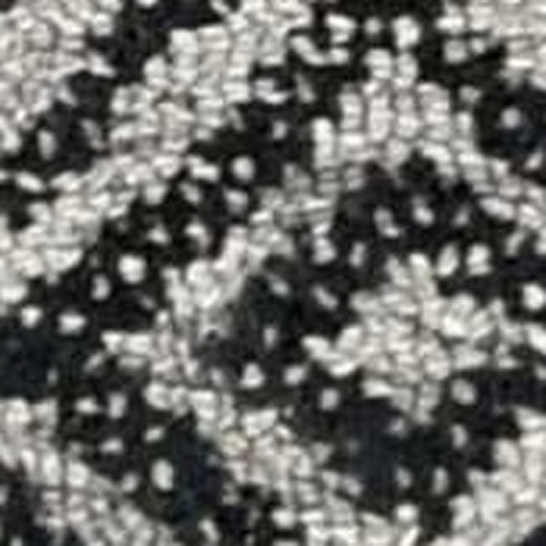 HomeRoots 7' Gray and Black Wool Geometric Hand-Tufted Area Rug - Modern Style for Living Room or Bedroom 7' X 10' 374736