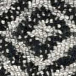 HomeRoots 7' Gray and Black Wool Geometric Hand-Tufted Area Rug - Modern Style for Living Room or Bedroom 8' X 11' 374737