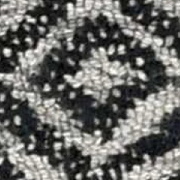 HomeRoots 7' Gray and Black Wool Geometric Hand-Tufted Area Rug - Modern Style for Living Room or Bedroom 8' X 11' 374737