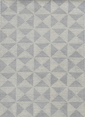 HomeRoots 8' Hand-Tufted Wool Runner Rug in Gray and Light Gray, Perfect for Hallways and Modern Spaces 8' Runner 374739