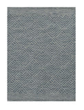 Homeroots 108 X 156 Denim Wool Rug  Wool 374748