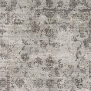 HomeRoots 5' Hand-Loomed Abstract Area Rug in Beige, Tan & Gold - Distressed Design for Timeless Elegance 5' X 7' 374759