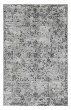 Homeroots 8' X 10' Gray Hand Loomed Area Rug  Viscose 374760