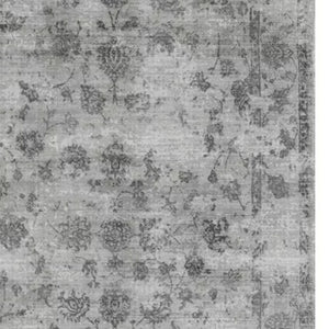 Homeroots 8' X 10' Gray Hand Loomed Area Rug  Viscose 374760