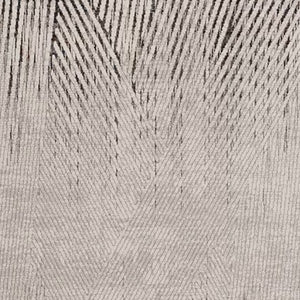 Homeroots 8' X 11' Gray And Ivory Area Rug  Polyester 374791