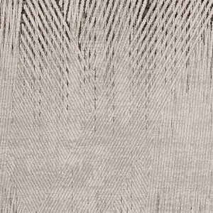 Homeroots 10' X 13' Ivory Grey Machine Woven Geometric Lines Indoor Area Rug  Polyester 374792