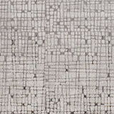 Homeroots 3' X 5' Grey Mosaic Area Rug  Polyester 374794