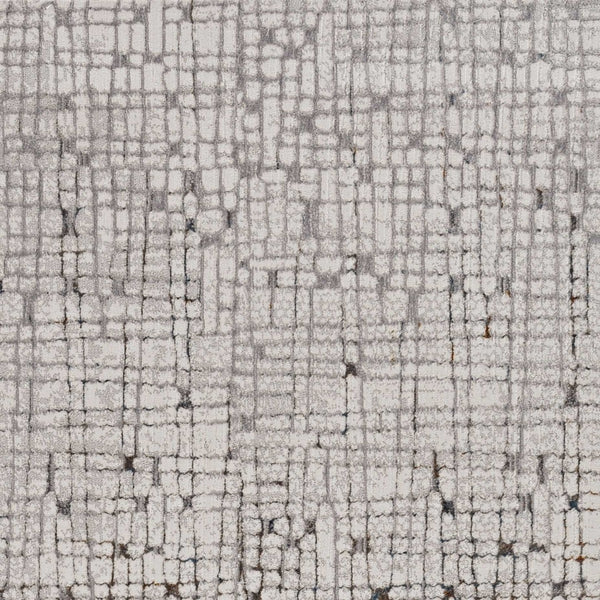 HomeRoots 5' Gray and Black Abstract Distressed Area Rug - Vintage-Inspired Design for Modern Homes & Comfort 8' X 11' 374797