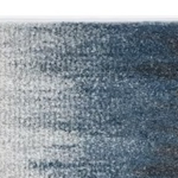 HomeRoots 3' Elegant Ivory and Blue Abstract Area Rug - Soft, Durable Design for Modern Living Spaces 5' X 8' 374855
