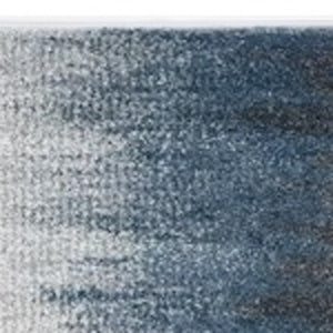 HomeRoots 8' Ivory and Blue Abstract Area Rug - Modern Elegance for Living Spaces, Stain-Resistant Comfort 8' X 11' 374856