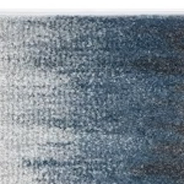 HomeRoots 8' Ivory and Blue Abstract Area Rug - Modern Elegance for Living Spaces, Stain-Resistant Comfort 8' X 11' 374856