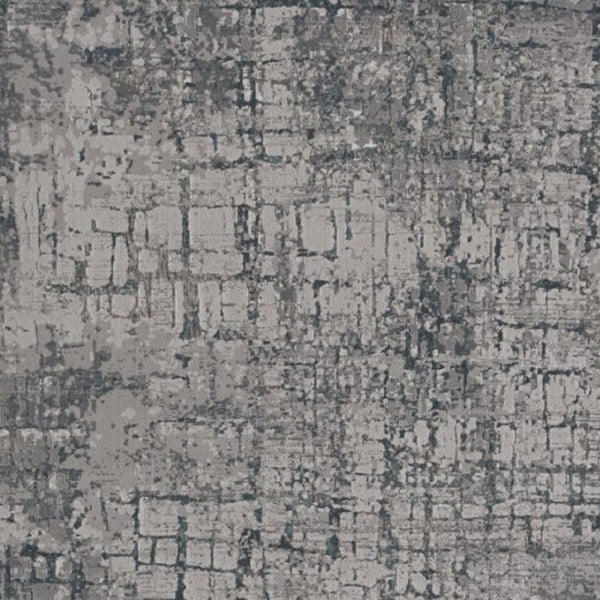 HomeRoots 10' X 13' Abstract Area Rug in Ivory - Modern Design, Durable & Stylish for Any Room Decor Gray 374862