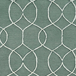 Homeroots 115' Gray And Ivory Wool Moroccan Hand Tufted Area Rug  Wool 374962