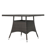 Christopher Knight Home® - Noble House - Corsica Multi Brown Pe Square Dining Table