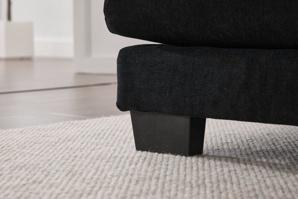 English Elm United We Win U-Shaped Cloud Couch, 110" Chenille Modular Sectional Sofa With Memory Foam & Storage W1568S00217-GIGA