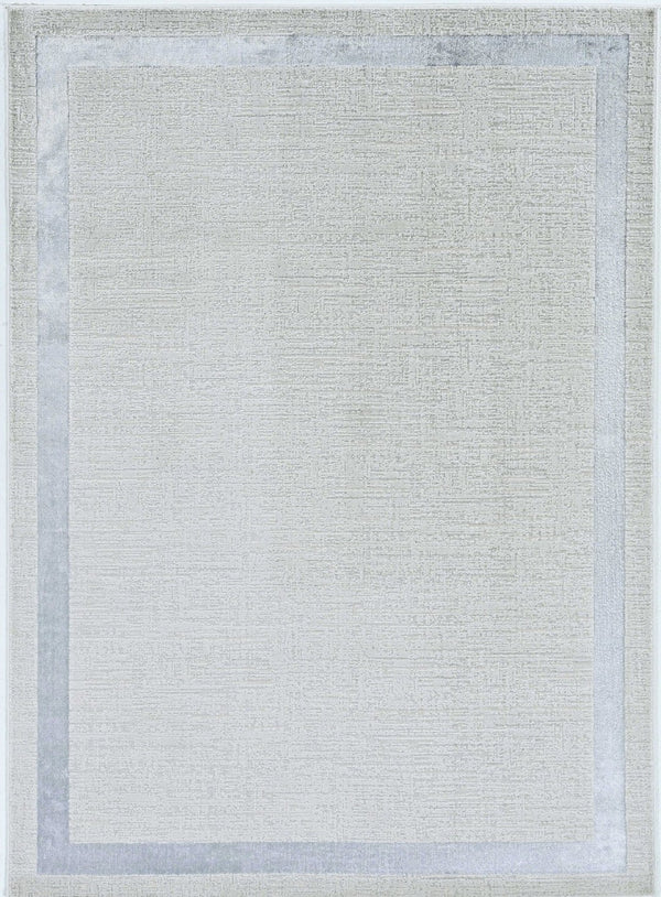 HomeRoots 3'' Gray and Ivory Area Rug – Elegant, Durable Design for Living Rooms, Bedrooms, and Entryways 3' X 5' 375033
