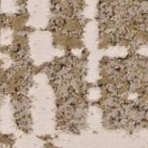 HomeRoots 3' Ivory Taupe and Gold Abstract Area Rug - Elegant, Durable Design for Modern Homes and Spaces 7' X 10' 375049