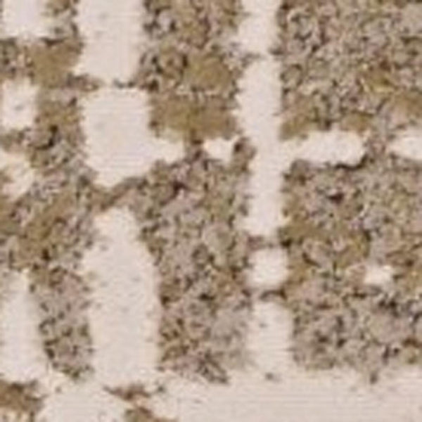 HomeRoots 3' Ivory Taupe and Gold Abstract Area Rug - Elegant, Durable Design for Modern Homes and Spaces 7' X 10' 375049