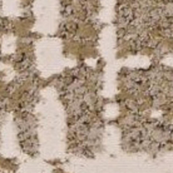 HomeRoots 3' Ivory Taupe and Gold Abstract Area Rug - Elegant, Durable Design for Modern Homes and Spaces 8' X 11' 375050