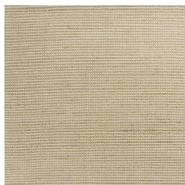 Homeroots 7' X 10' Tan And Ivory Wool Hand Woven Area Rug  Wool 375053