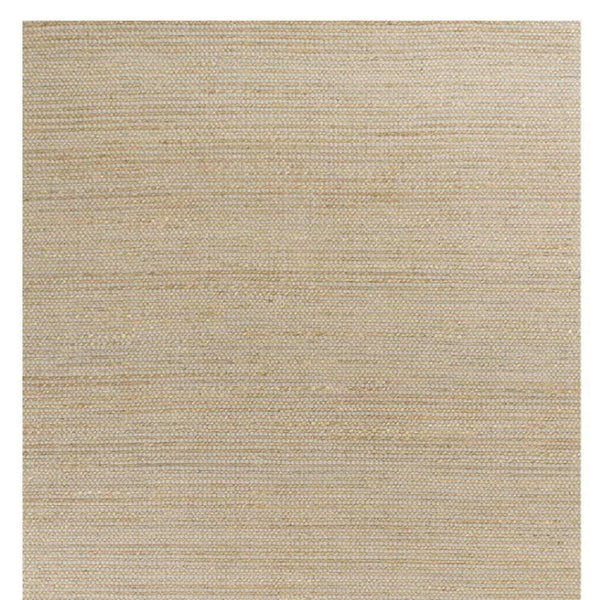 HomeRoots 5' Hand-Woven Tan and Ivory Area Rug - Artisan Crafted, Durable, and Ideal for Any Room Decor 5' X 7' 375055
