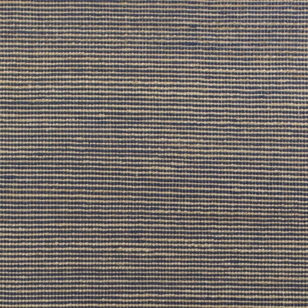 HomeRoots 5' Hand Woven Blue Wool Abstract Area Rug - Artisan Crafted, Cozy Texture, Unique Design for Homes 7' X 10' 375059