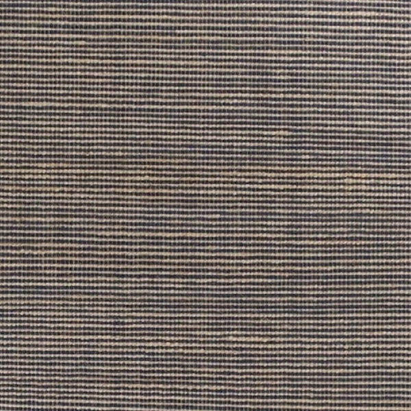 HomeRoots 8' Abstract Hand-Woven Area Rug in Blue and Beige - Premium Wool & Jute for Modern Living Spaces 8' X 11' 375060