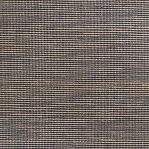 HomeRoots 8' Abstract Hand-Woven Area Rug in Blue and Beige - Premium Wool & Jute for Modern Living Spaces 8' X 11' 375060