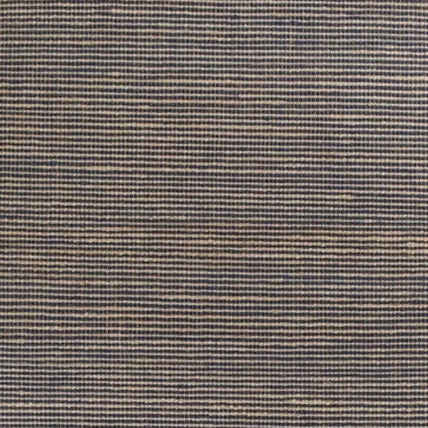 HomeRoots 8' Abstract Hand-Woven Area Rug in Blue and Beige - Premium Wool & Jute for Modern Living Spaces 8' X 11' 375060