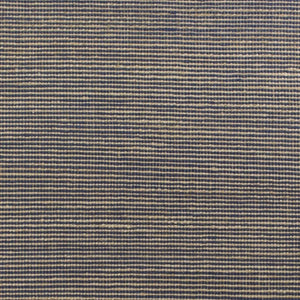 HomeRoots 8' Abstract Hand-Woven Area Rug in Blue and Beige - Premium Wool & Jute for Modern Living Spaces 8' X 11' 375060