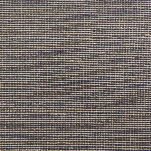 HomeRoots 8' Abstract Hand-Woven Area Rug in Blue and Beige - Premium Wool & Jute for Modern Living Spaces 8' X 11' 375060