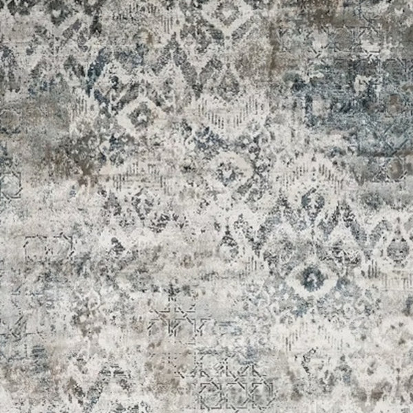 Homeroots 3' X 5' Teal Area Rug  Polyester 375132