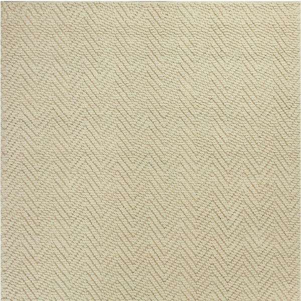 Homeroots 5' X 8' Ivory Chevron Hand Woven Area Rug  Jute 375161