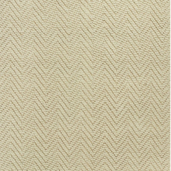 Homeroots 5' X 8' Ivory Chevron Hand Woven Area Rug  Jute 375161