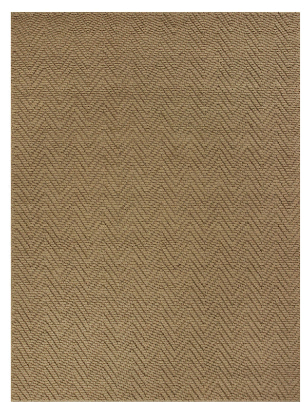 Homeroots 5' X 8' Natural Chevron Hand Woven Area Rug  Jute 375167