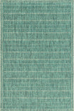 Homeroots 5' X 8' Teal Blue Southwestern Indoor Outdoor Area Rug  Polypropylene 375205