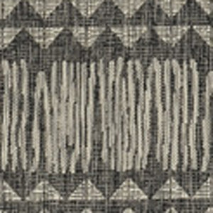 Homeroots 8' X 11' Charcoal Southwestern Indoor Outdoor Area Rug  Polypropylene 375221