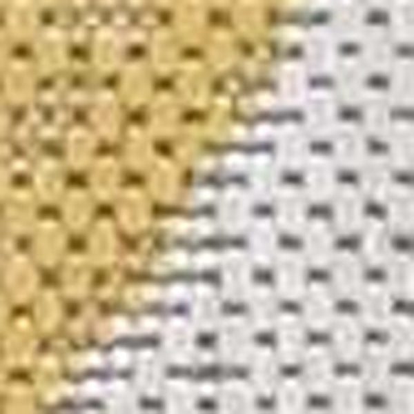 HomeRoots 5' Gold and Ivory Abstract Area Rug - Stylish Indoor/Outdoor Design for Modern Spaces and Durability 5' x 8' 375234