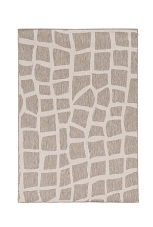 HomeRoots 8' Gray and Ivory Cobblestone Area Rug - Stylish, Durable Design Perfect for Busy Homes and Families 8' X 11' 375255