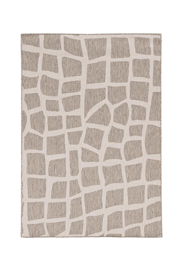 HomeRoots 8' Gray and Ivory Cobblestone Area Rug - Stylish, Durable Design Perfect for Busy Homes and Families 8' X 11' 375255