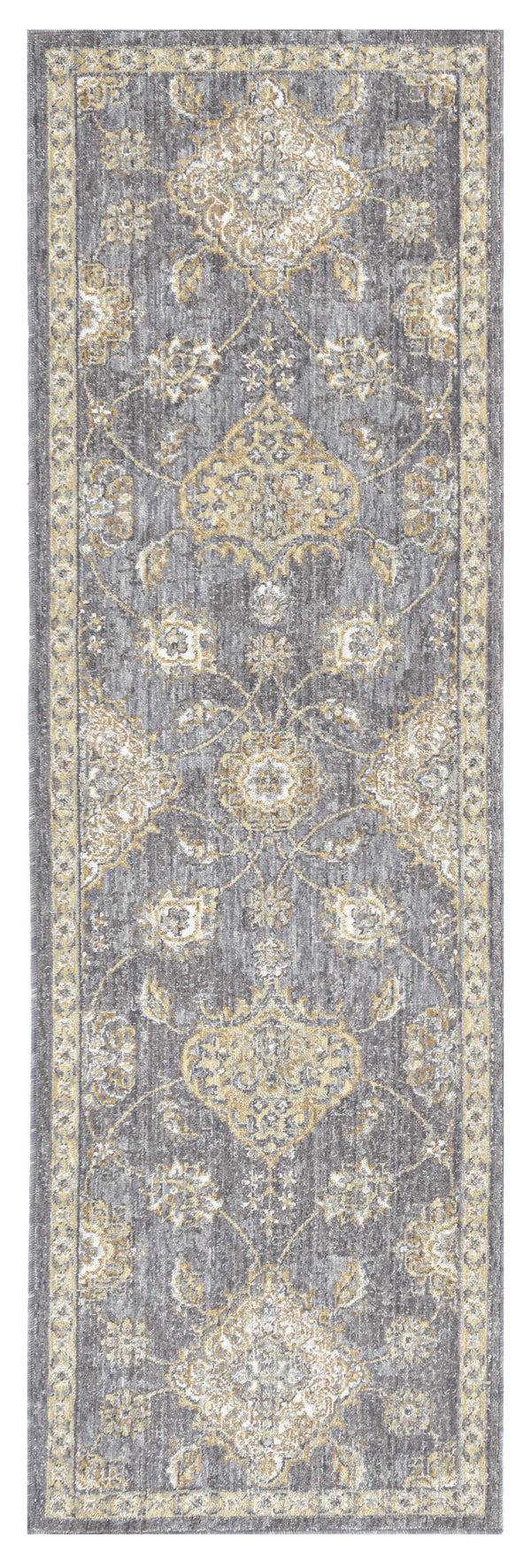 Homeroots 3' X 5' Sage Green Floral Vine Bordered Wool Indoor Area Rug  Wool 375271