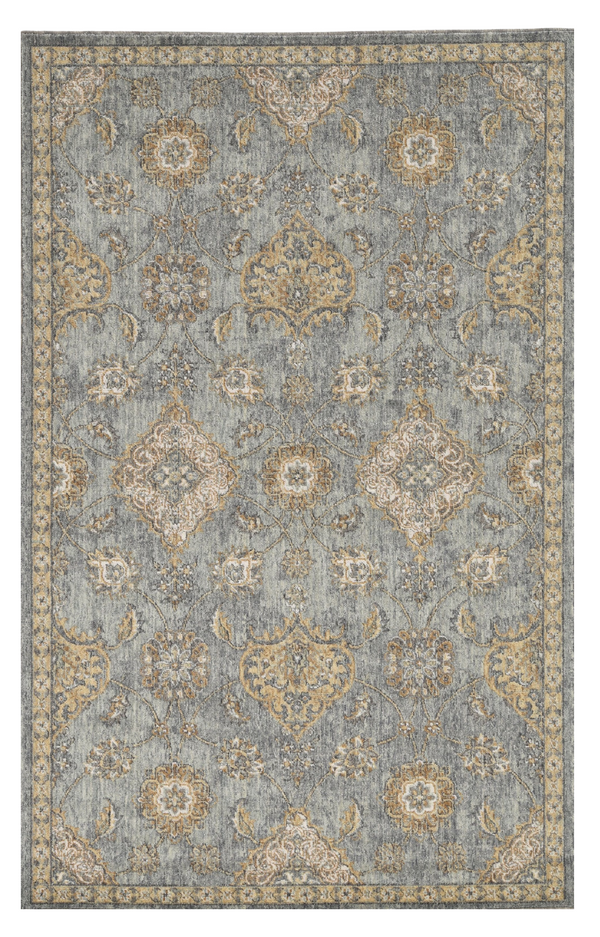 Homeroots 5' X 8' Sage Green Machine Woven Traditional Indoor Area Rug  Wool 375272