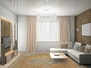 Homeroots 9' Coffee Brown Machine Woven Floral Medallion Round Indoor Area Rug  Wool 375296