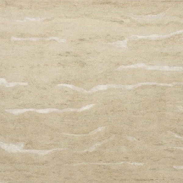 HomeRoots 3'' Hand-Tufted Beige and Ivory Abstract Area Rug - Modern Design for Cozy Spaces and Floors 8' X 10' 375341