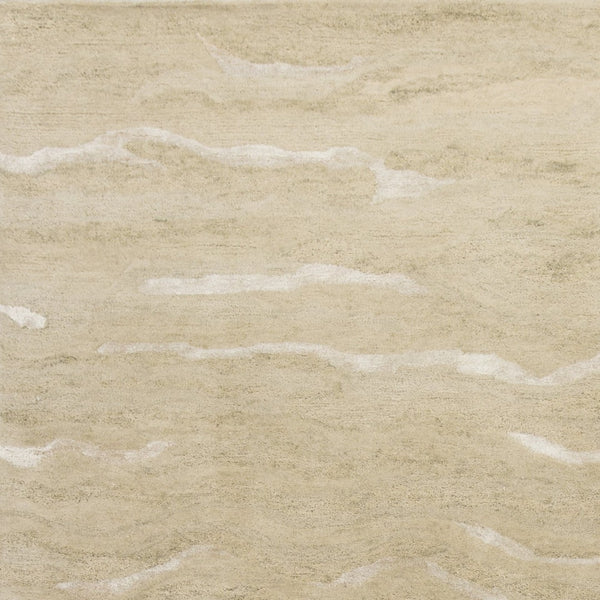 HomeRoots 9' Handcrafted Beige Wool Area Rug - Timeless Elegance and Durability for Any Room Décor 9' X 12' 375342
