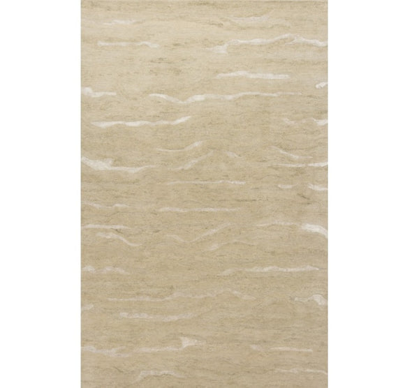 HomeRoots 9' Handcrafted Beige Wool Area Rug - Timeless Elegance and Durability for Any Room Décor 9' X 12' 375342
