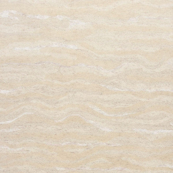 HomeRoots 3' Elegant Beige and Ivory Wool Abstract Hand-Tufted Area Rug - Perfect for Modern Spaces and Comfort 3' X 5' 375343